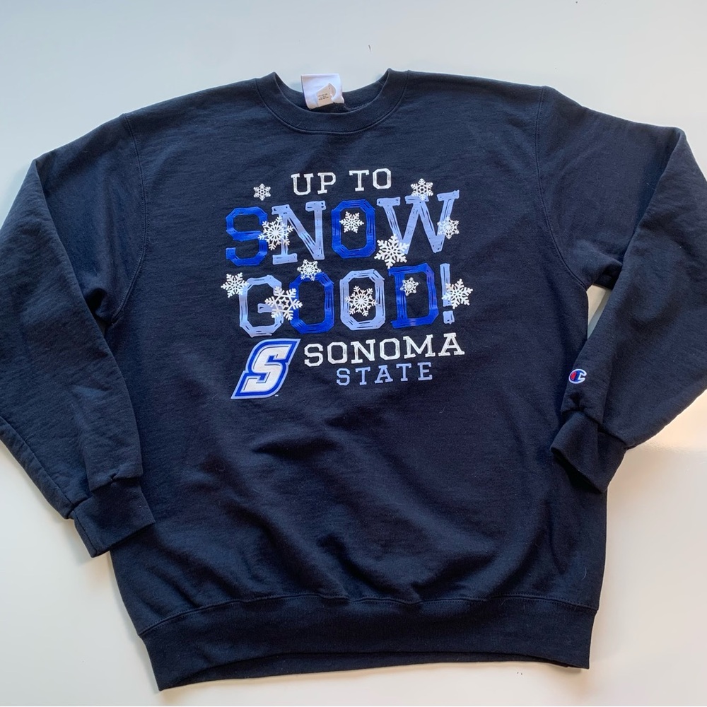 Champion Christmas‎ Sonoma State Sweatshirt  Size L